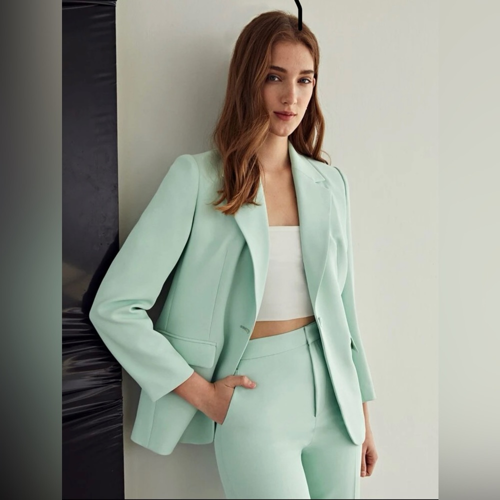 MOTF Mint Green Blazer & Suit Jacket
